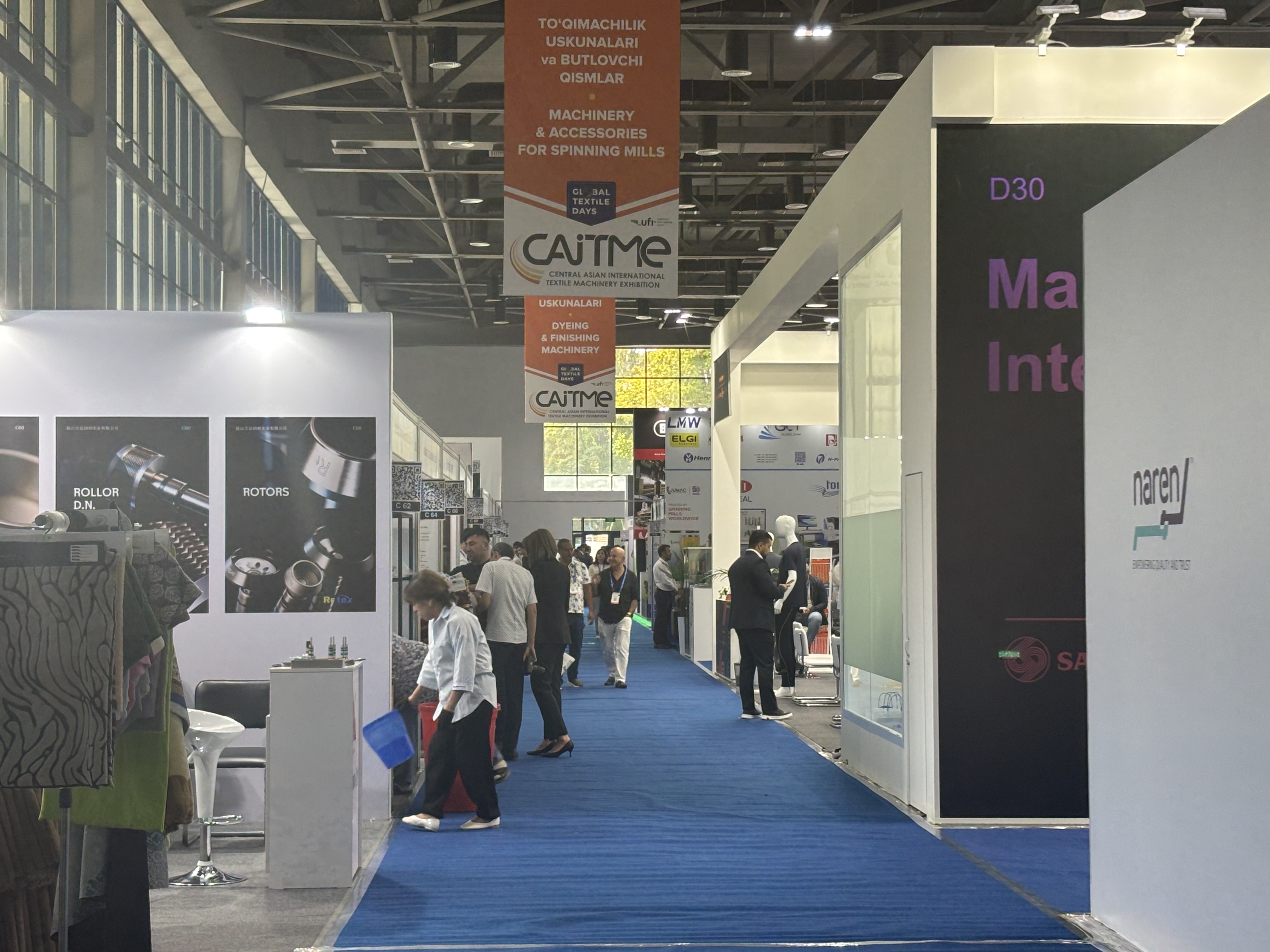 Jiaxing Shengbang prezinta tehnologia inovatoare de filare prin topire la CAITME 2025 din Tașkent
